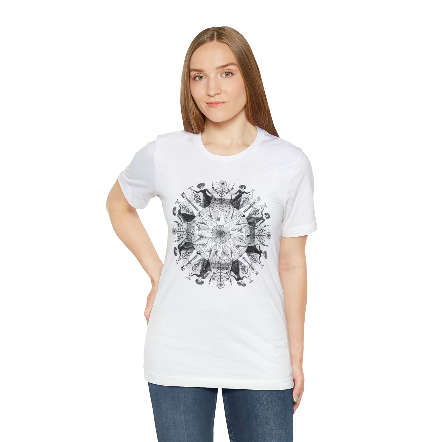 Unisex Special Edition "Dancers" Black&White Tee