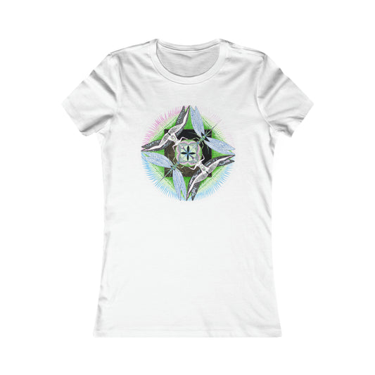 Women's Special Edition "DragonFly" Slim Fit Color Tee