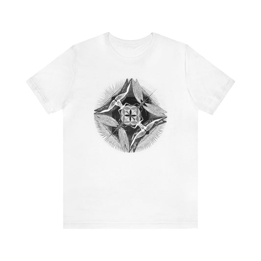 Special Edition "DragonFly" Man White & Black Tee