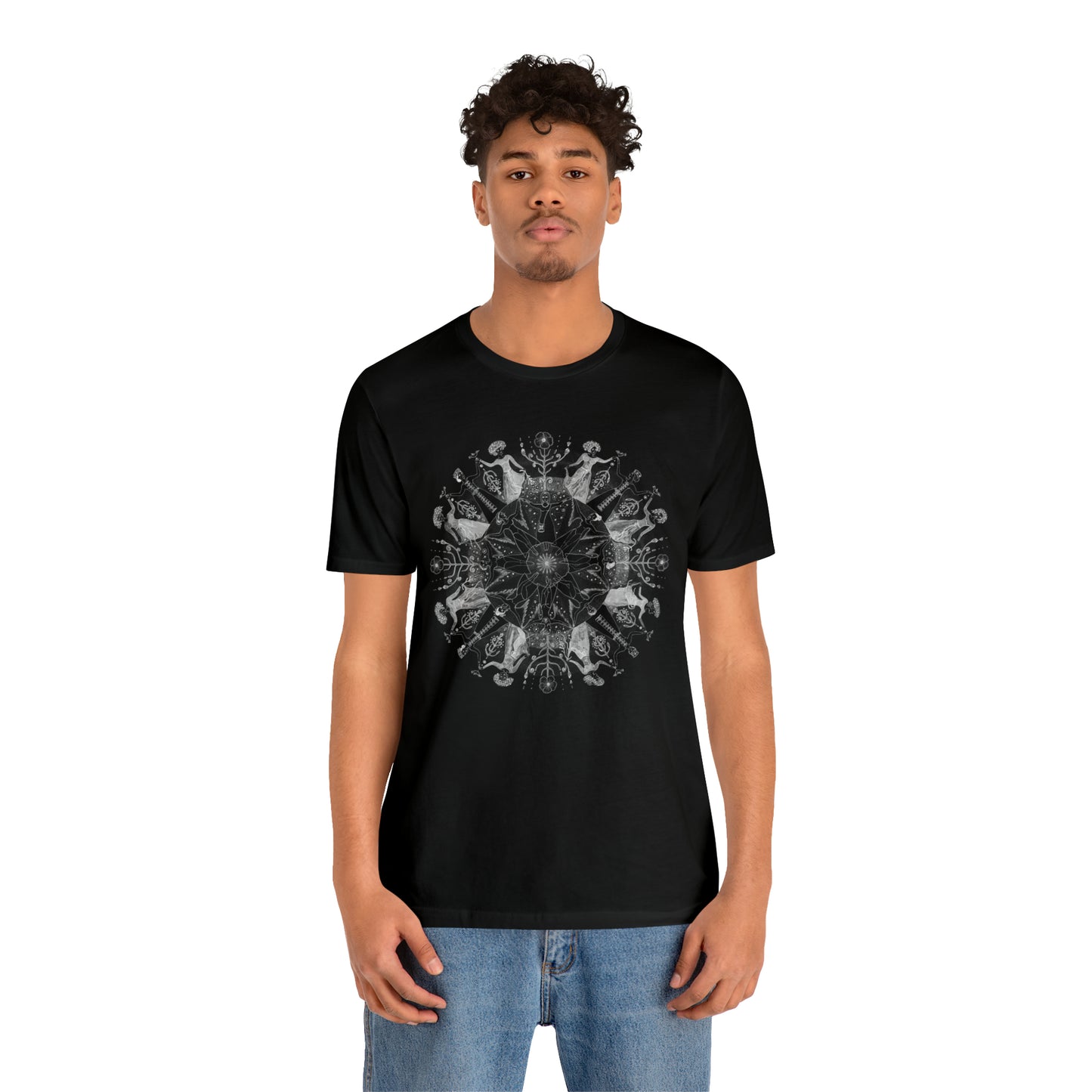 Unisex Special Edition "Dancers" Black White Tee