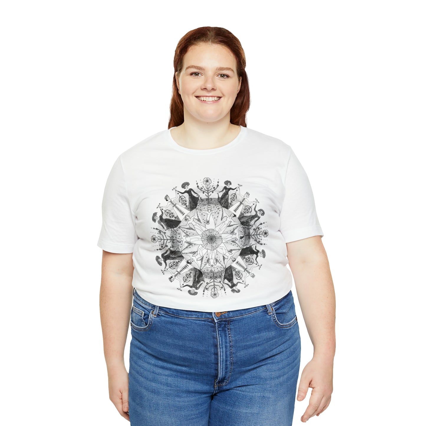 Unisex Special Edition "Dancers" Black&White Tee