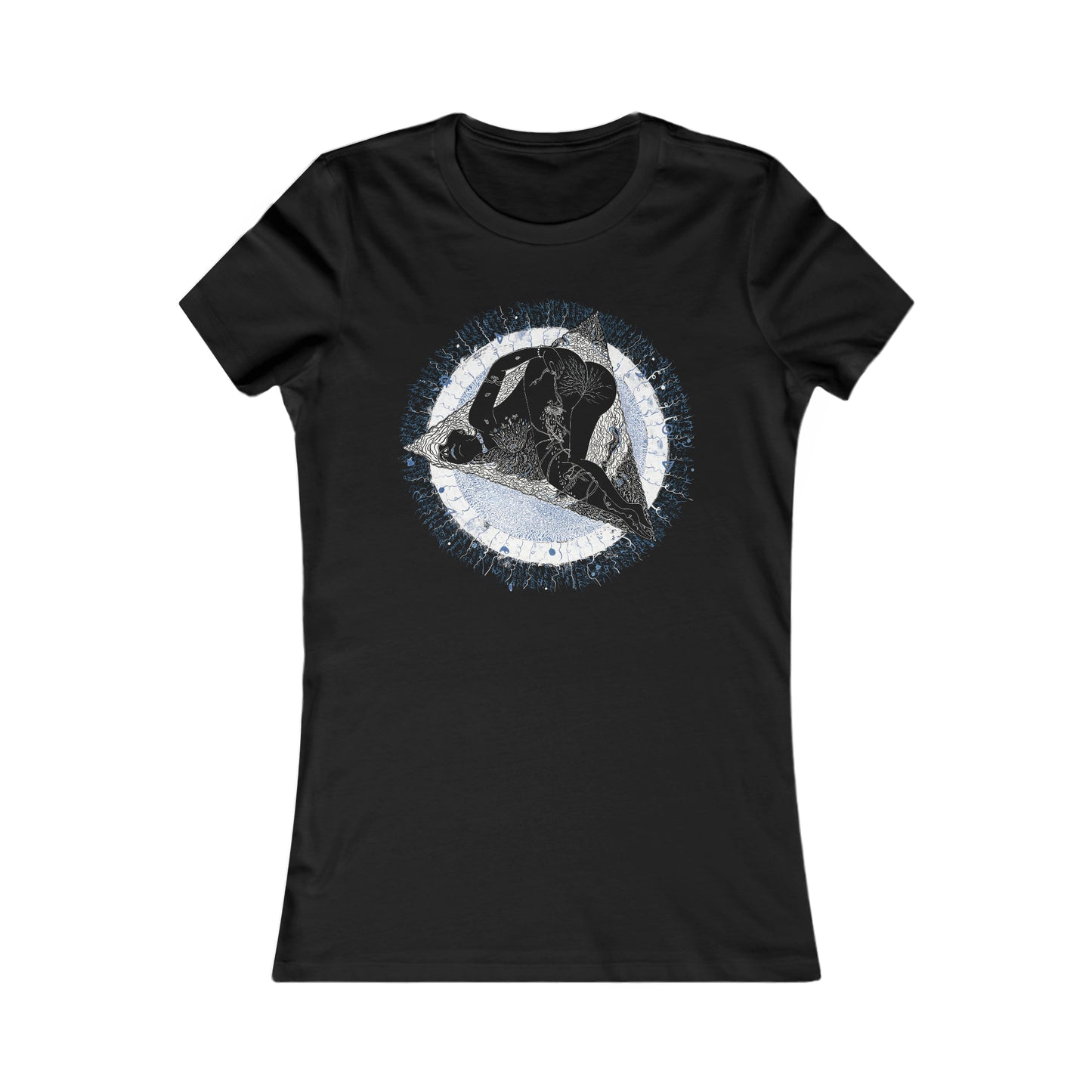 Art T Shirt (Lust Of Life) black blue