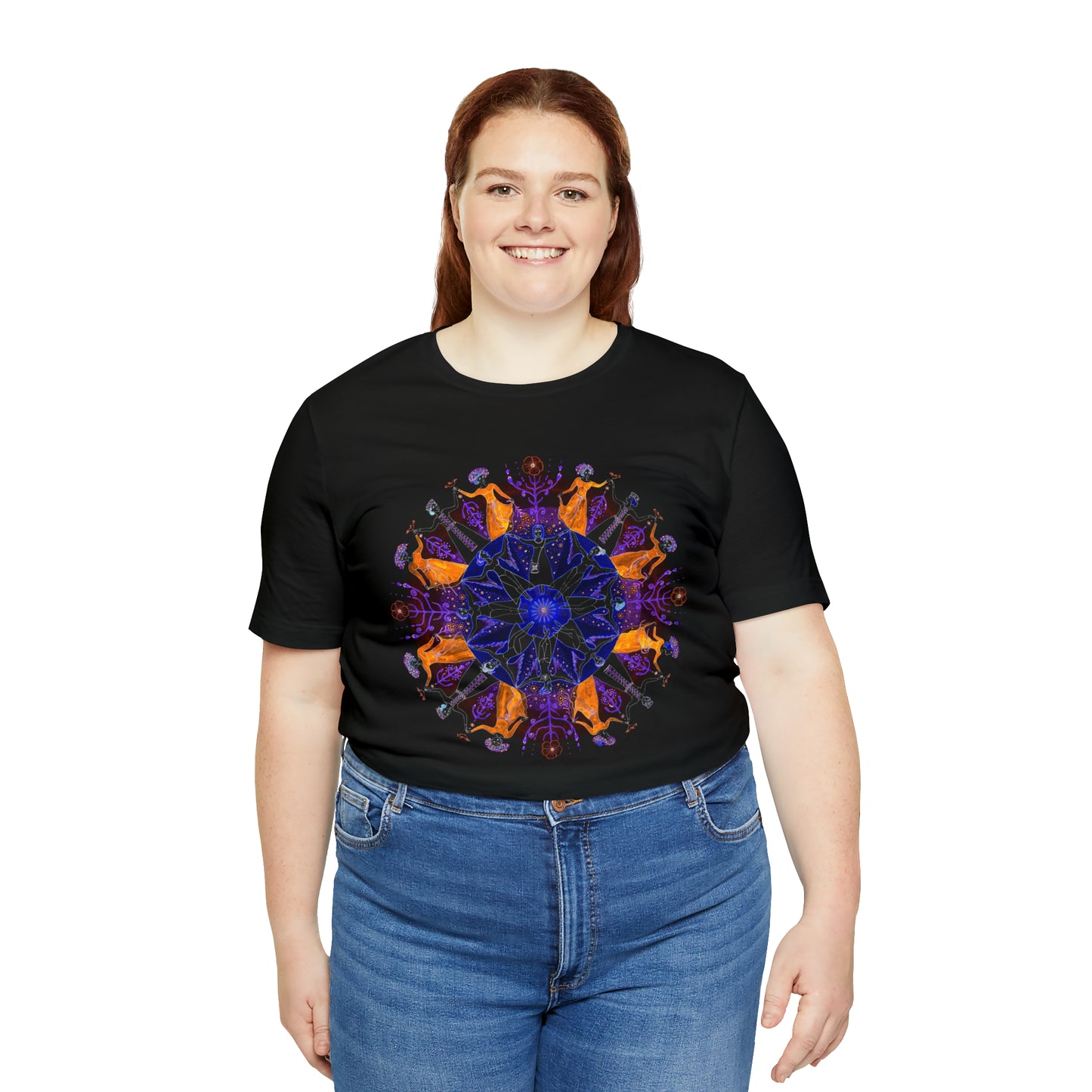 Unisex Special Edition "Dancers" Black Orange Purple