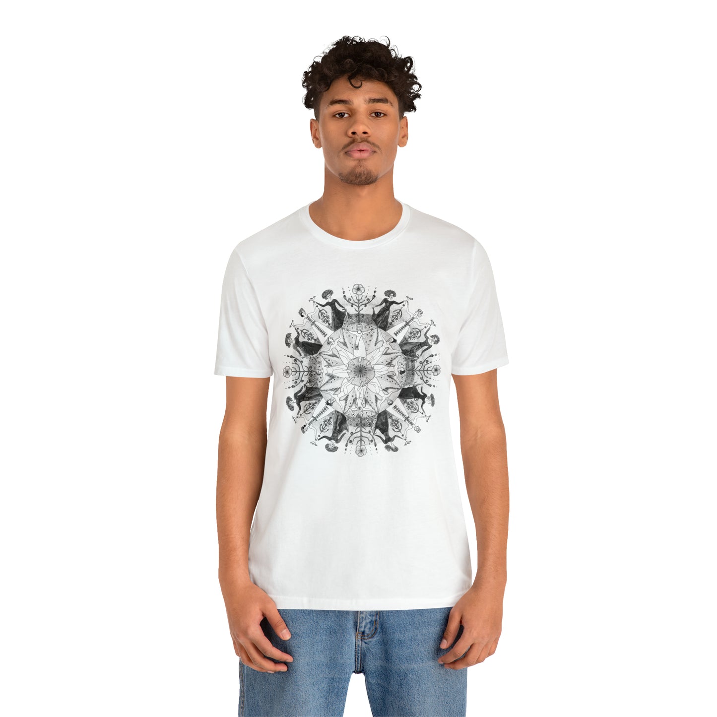 Unisex Special Edition "Dancers" Black&White Tee