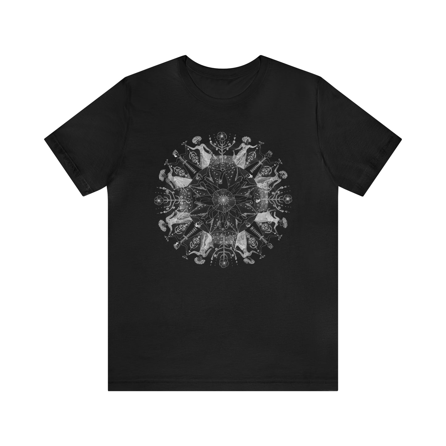 Unisex Special Edition "Dancers" Black White Tee