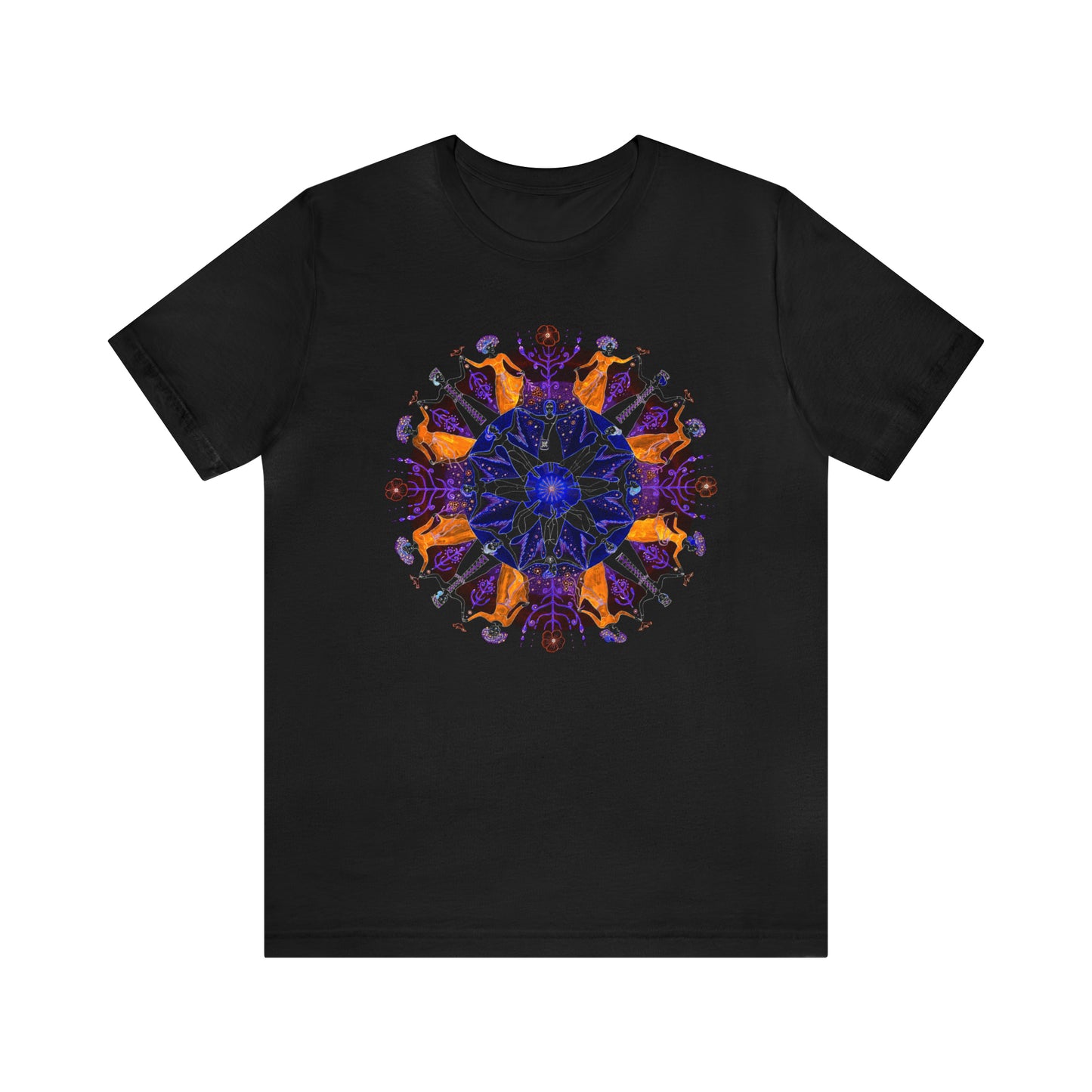 Unisex Special Edition "Dancers" Black Orange Purple