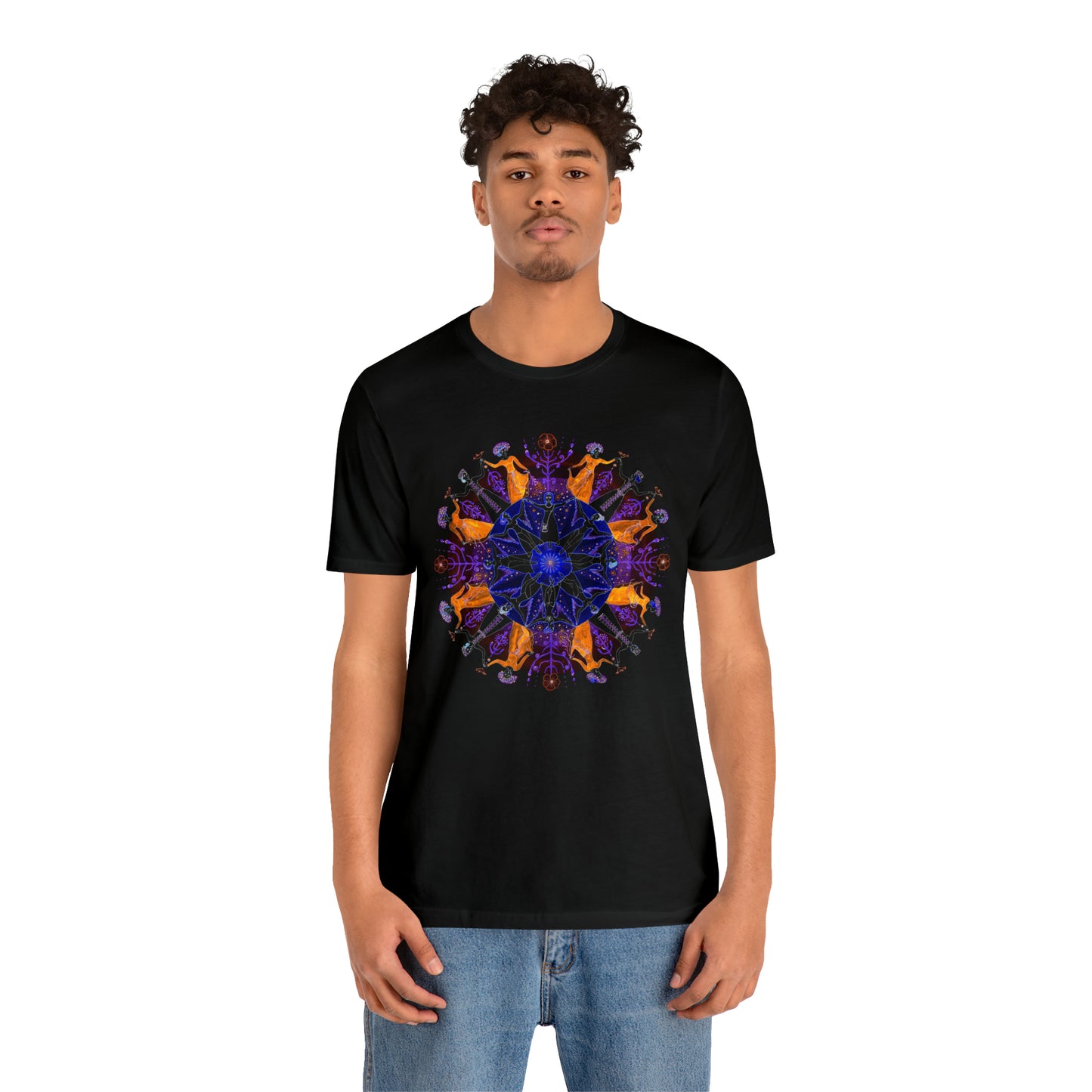 Unisex Special Edition "Dancers" Black Orange Purple