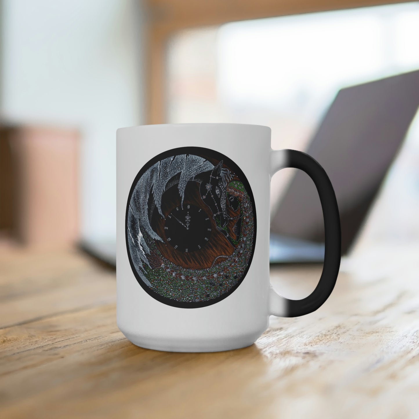 Chinese Zodiac Sign Color Changing Mug (Horse)