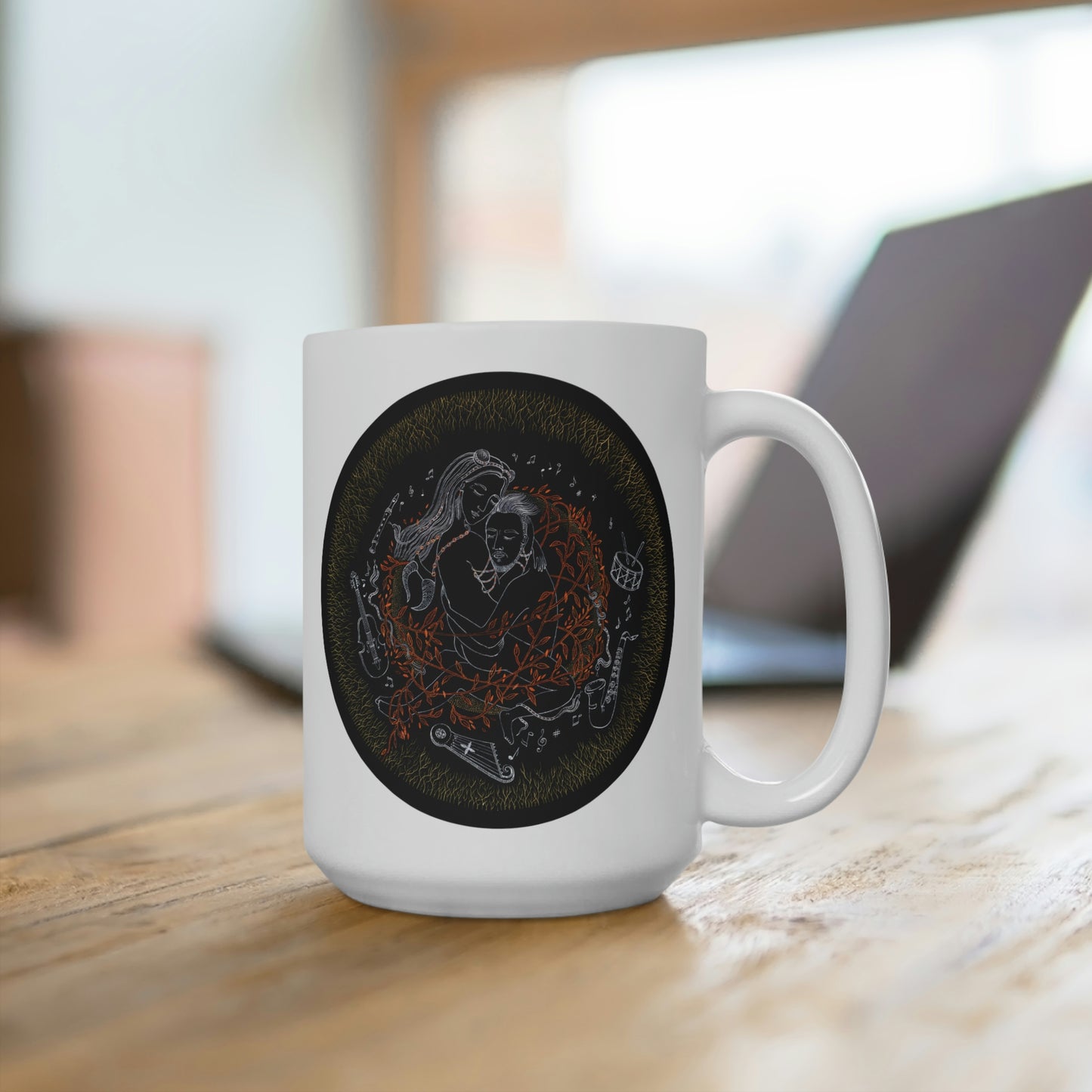 Chinese Zodiac Sign (Ox) Mug 15oz