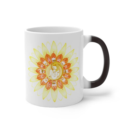 Zodiac Sign Color Changing Mug (Leo)