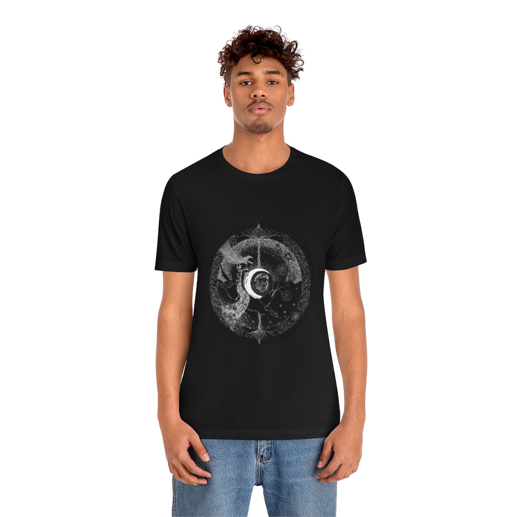 Zodiac Sign T Shirt Black (Sagittarius) Men Edition