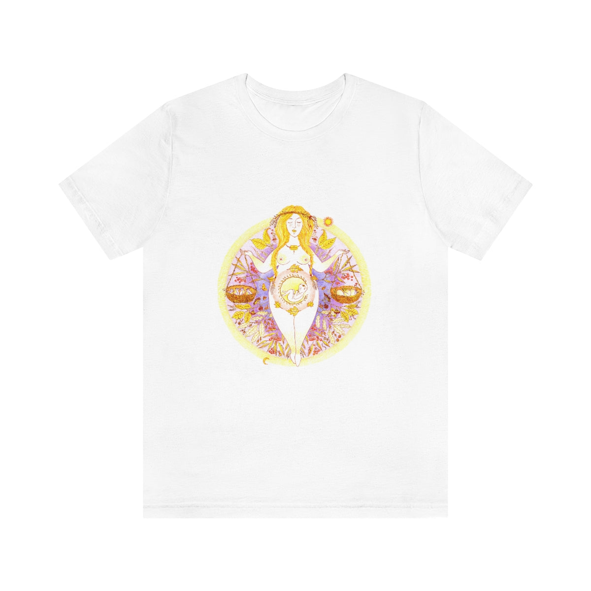 Zodiac Sign T Shirt (Libra) Unisex Regular Fit