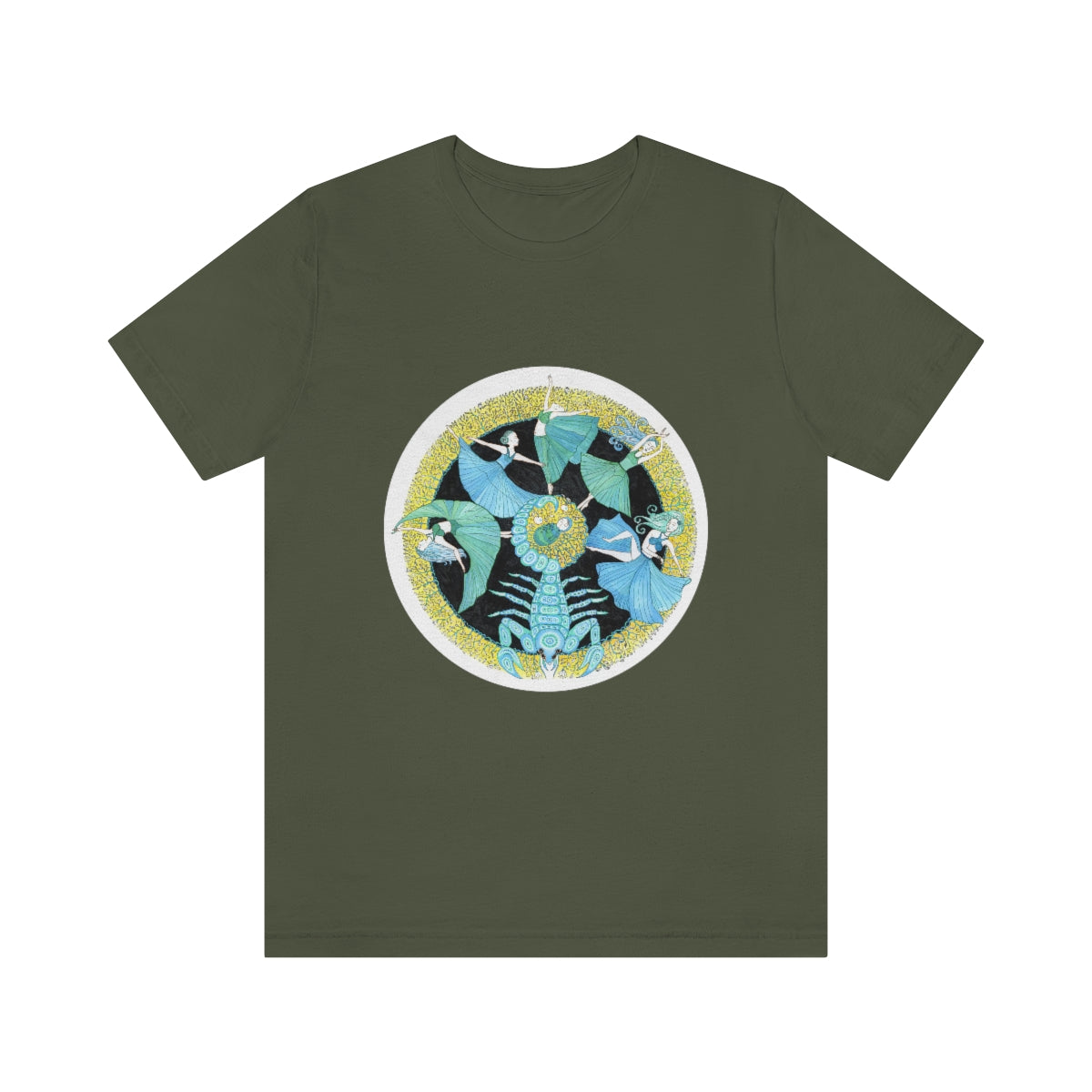 Zodiac Sign T Shirt (Scorpio) Unisex Regular Fit