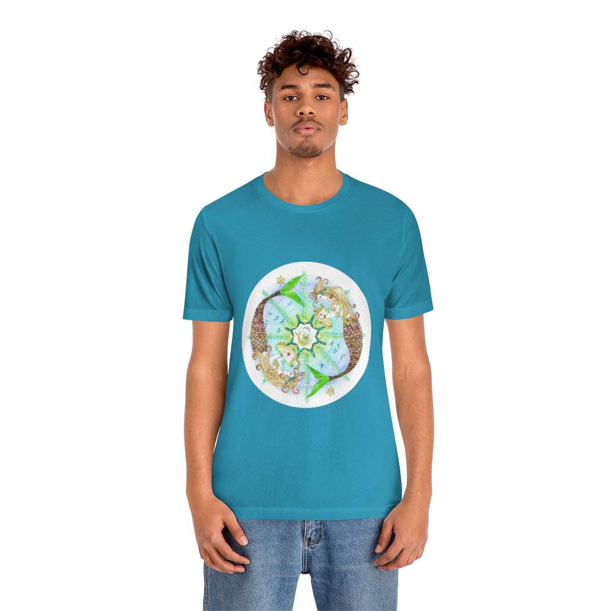 Zodiac Sign T Shirt (Pisces) Unisex Regular Fit