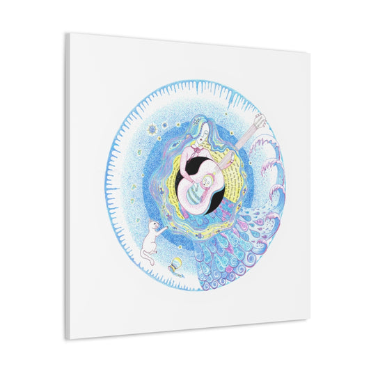 Zodiac Sign Canvas (Aquarius)