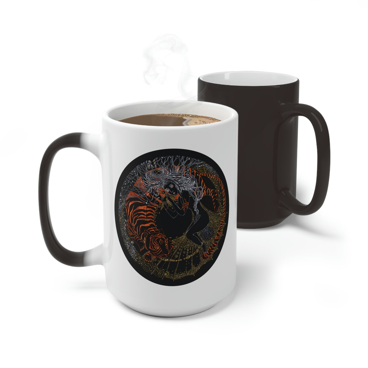 Chinese Zodiac Sign Color Changing Mug (Tiger)