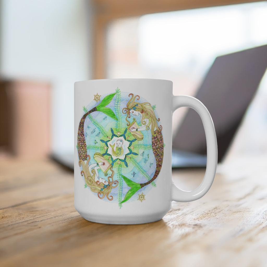 Zodiac Sign Mug (Pisces) 15oz