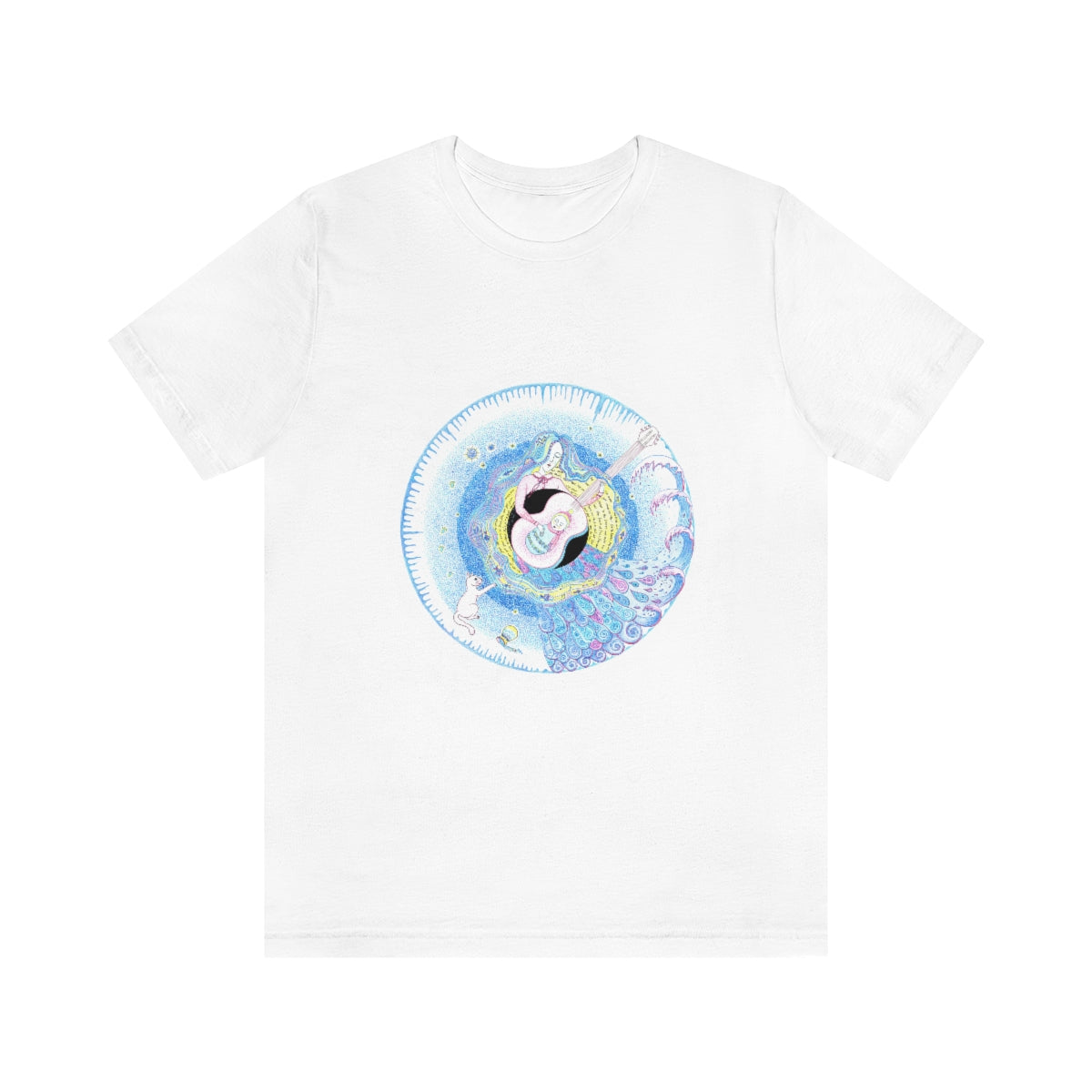 Zodiac Sign T Shirt (Aquarius) Unisex Regular Fit
