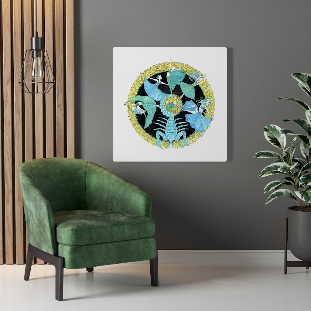 Zodiac Sign Canvas (Scorpio)