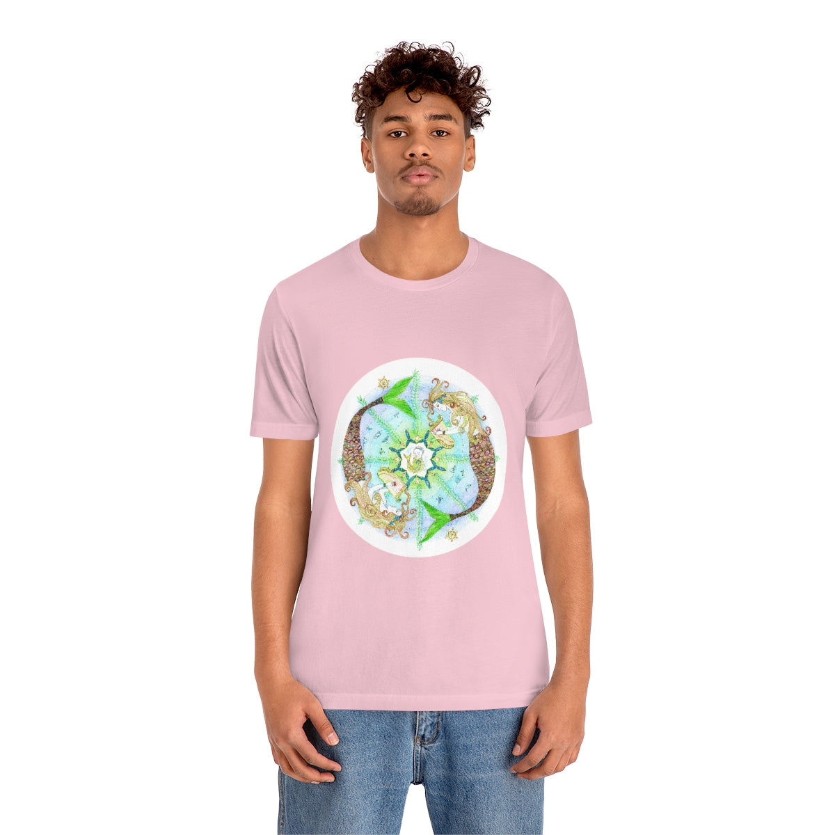Zodiac Sign T Shirt (Pisces) Unisex Regular Fit
