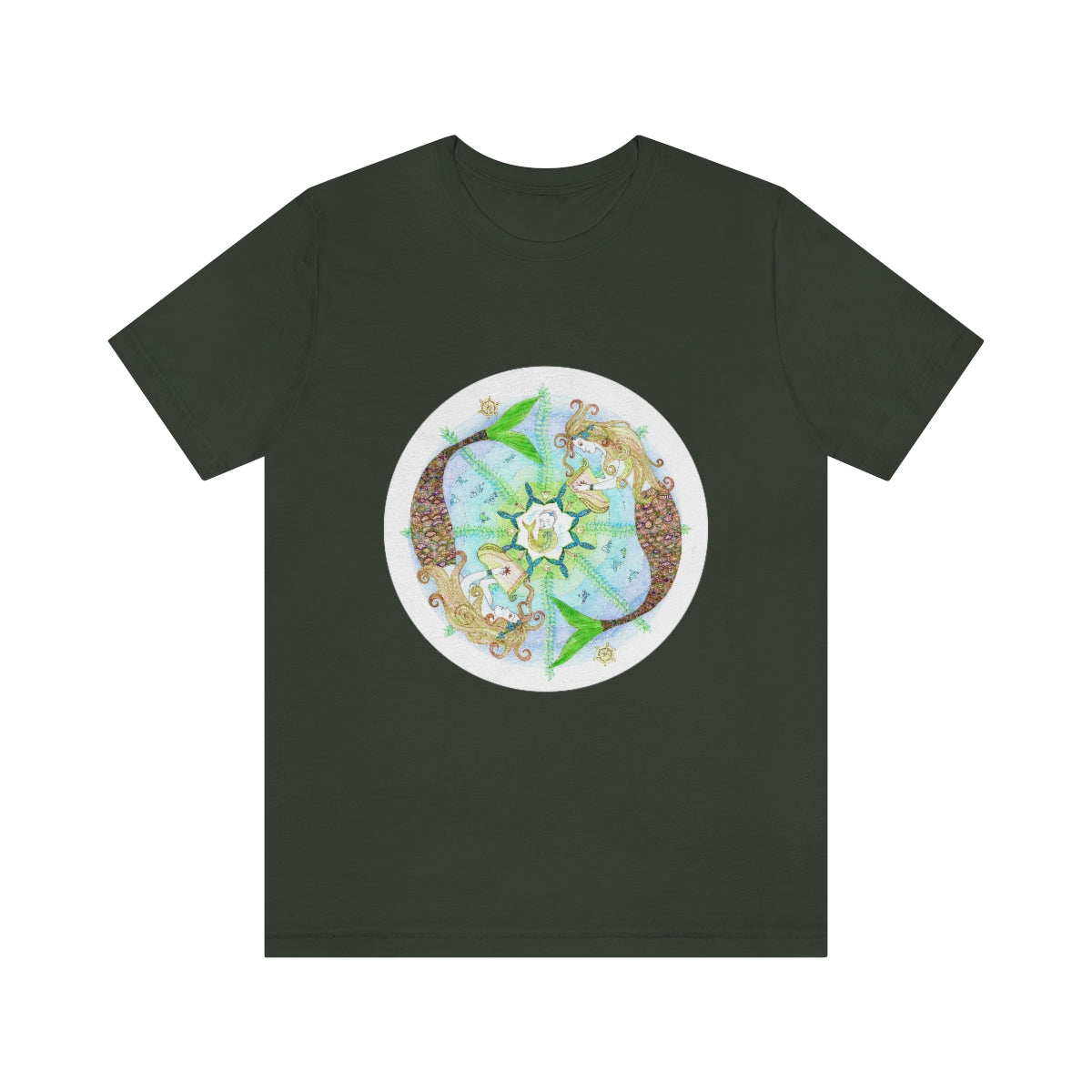 Zodiac Sign T Shirt (Pisces) Unisex Regular Fit