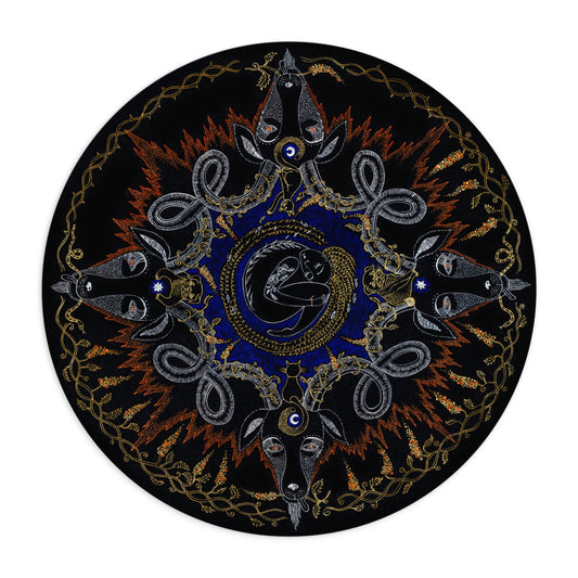 Chinese Zodiac Sign Mouse Pad (Goat)