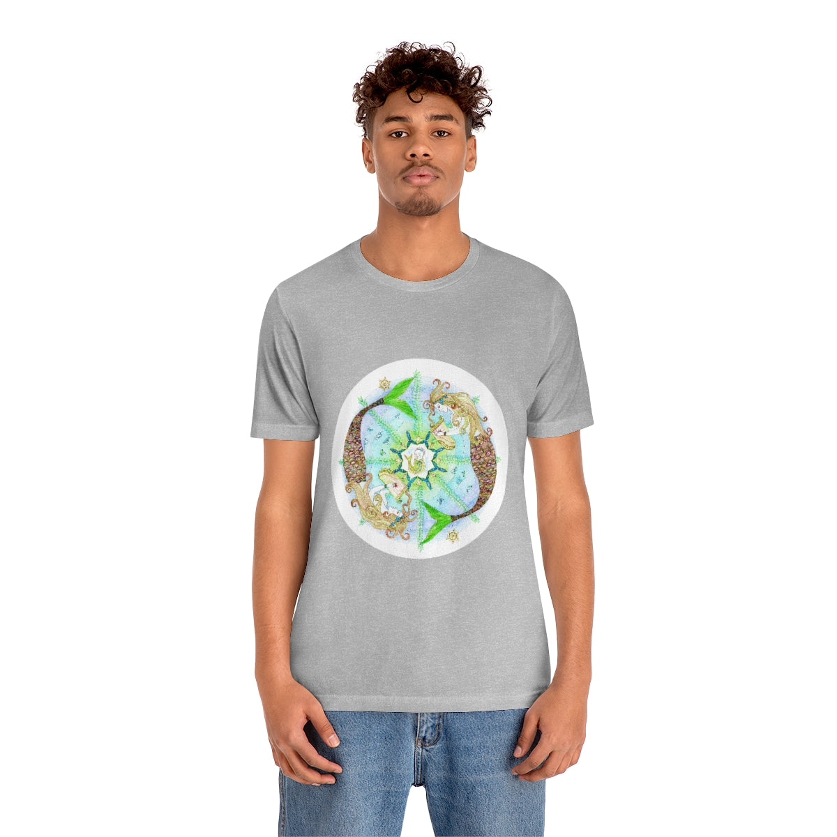 Zodiac Sign T Shirt (Pisces) Unisex Regular Fit