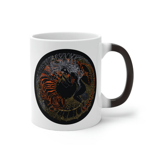 Chinese Zodiac Sign Color Changing Mug (Tiger)