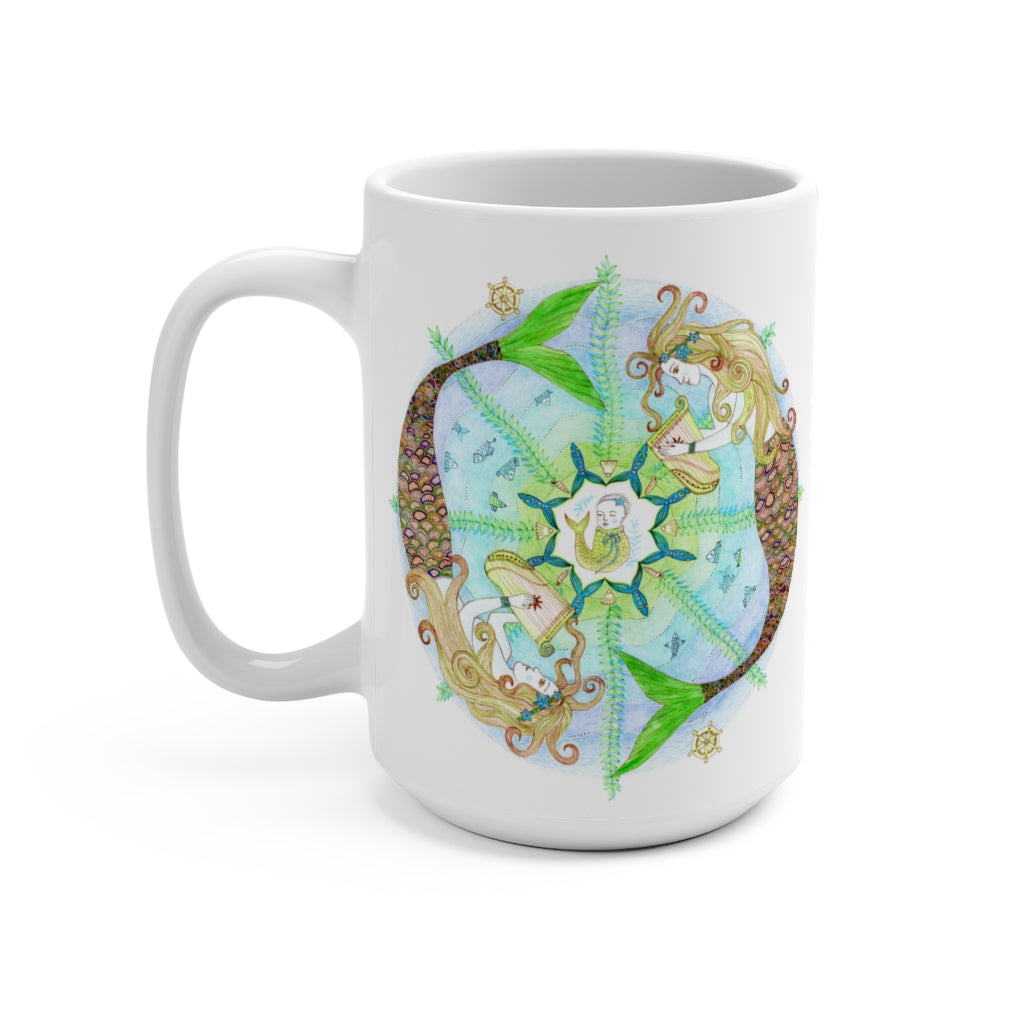 Zodiac Sign Mug (Pisces) 15oz