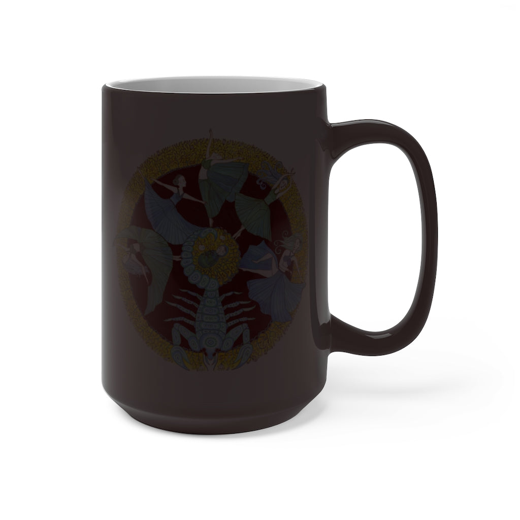 Zodiac Sign Color Changing Mug (Scorpio)