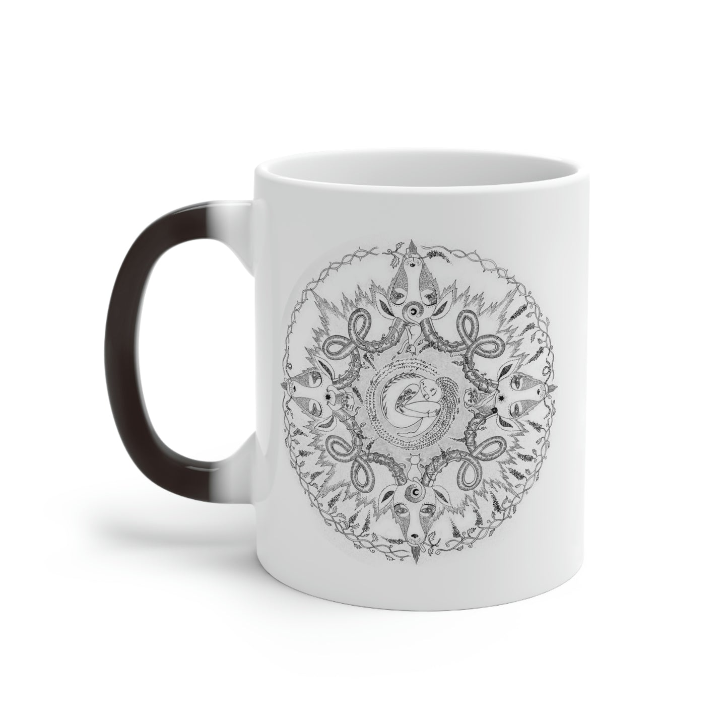 Chinese Zodiac Sign Color Changing Mug (Goat) Limited Edition
