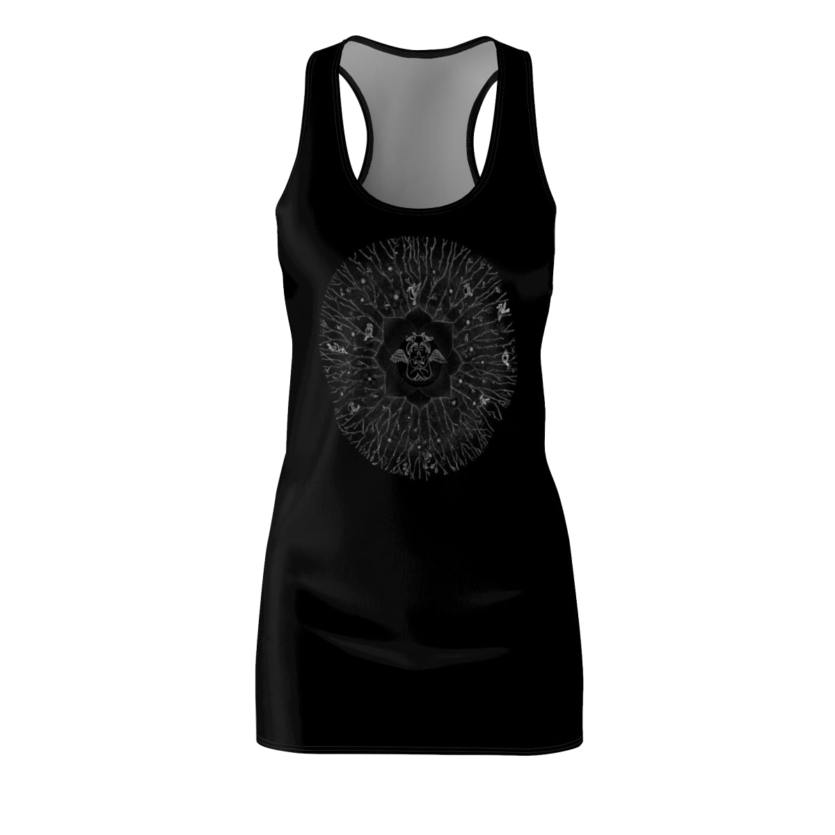 Zodiac Sign Dress Black (Gemini) Limited Edition