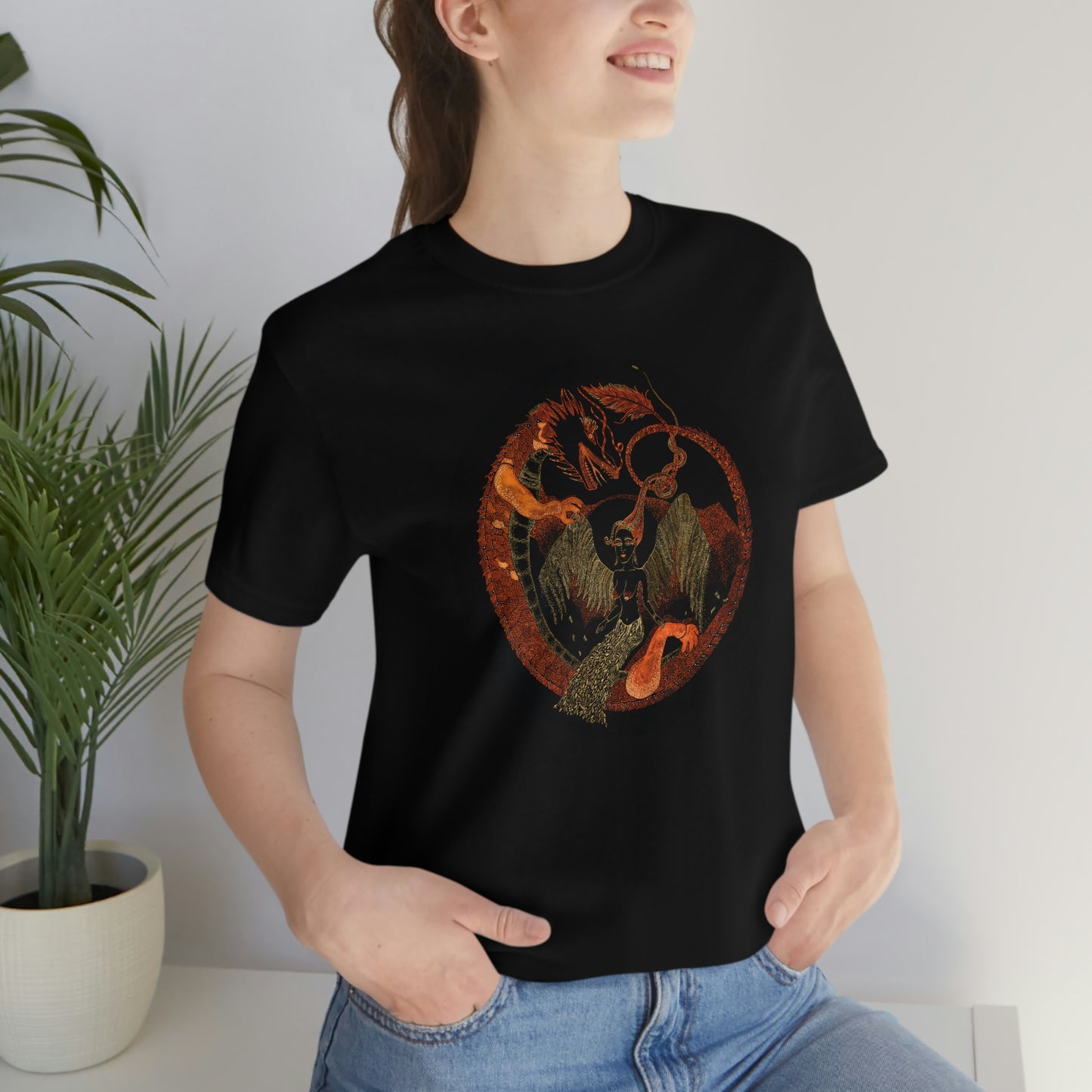 Chinese Zodiac Sign T Shirt (Dragon) Unisex Regular Fit