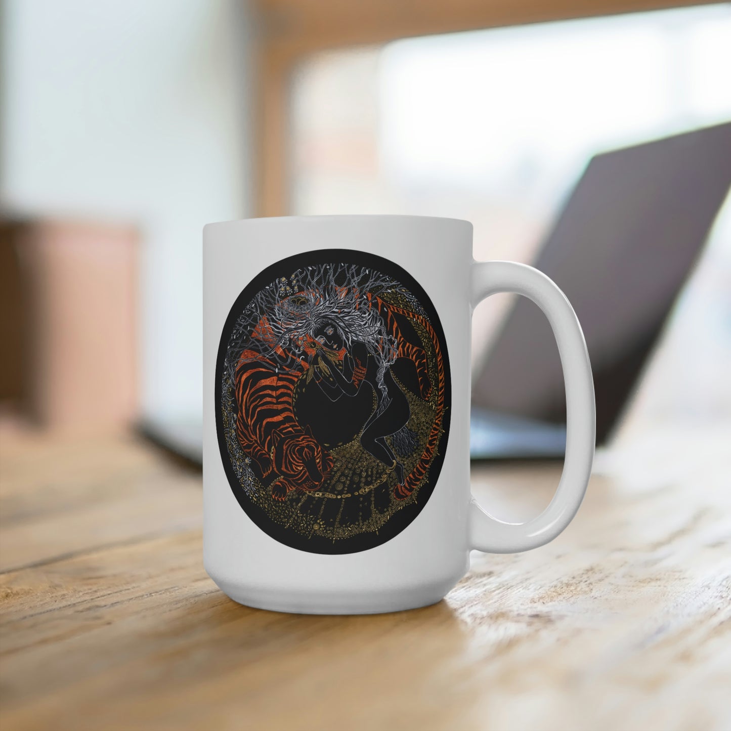 Chinese Zodiac Sign (Tiger) Mug 15oz