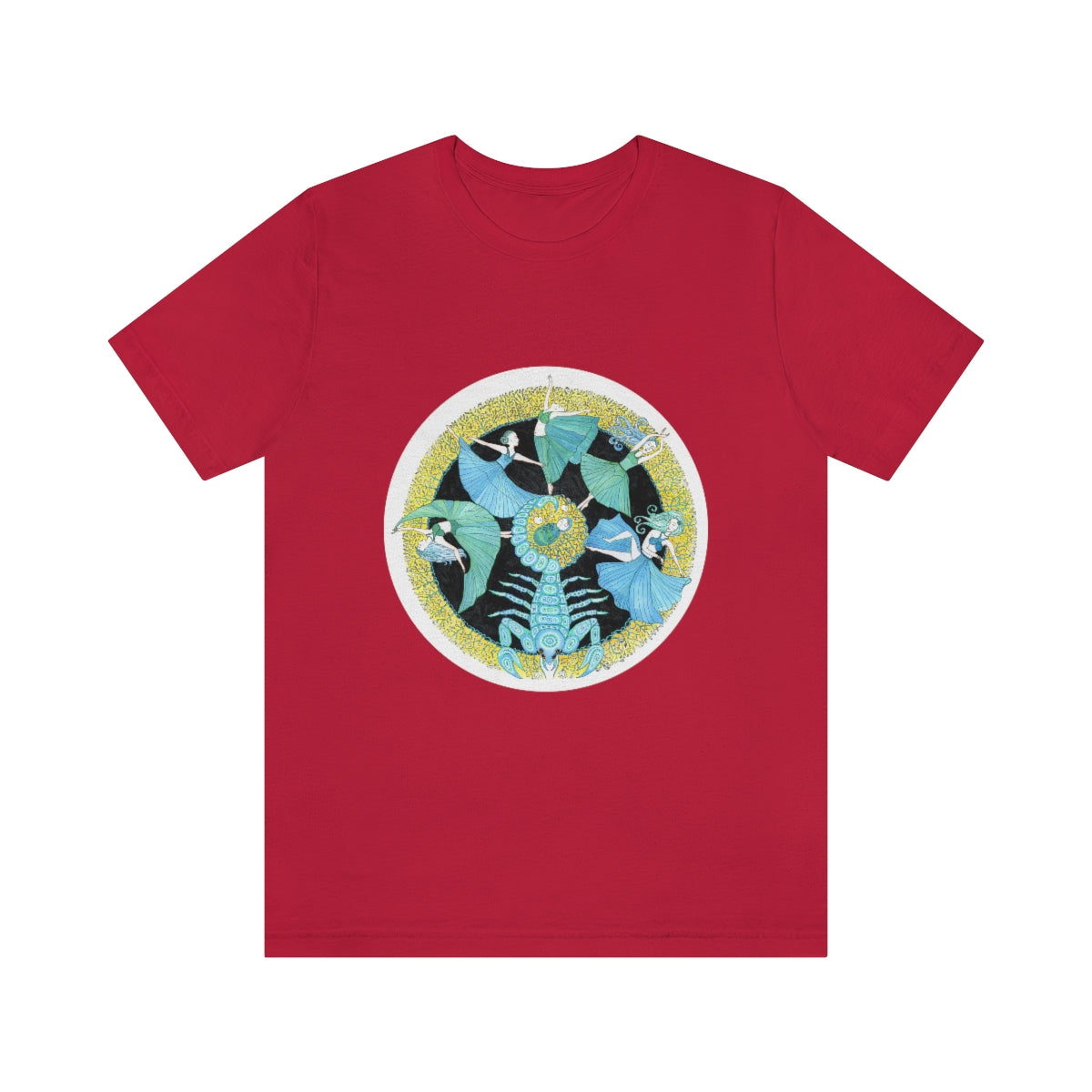 Zodiac Sign T Shirt (Scorpio) Unisex Regular Fit