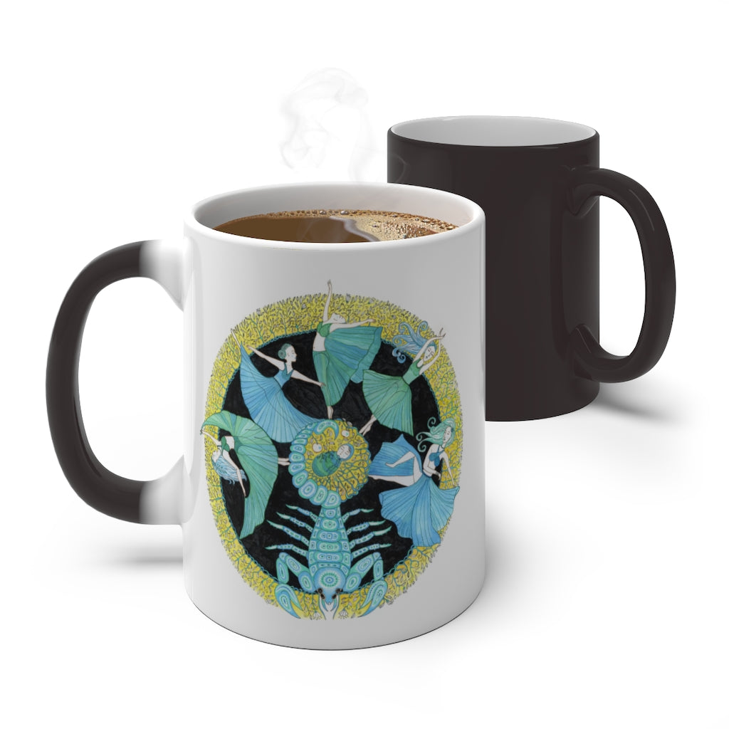 Zodiac Sign Color Changing Mug (Scorpio)