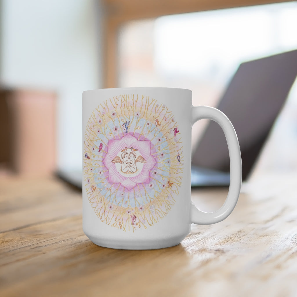 Zodiac Sign Mug (Gemini) 15oz