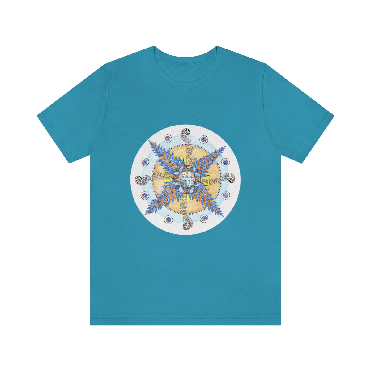 T Shirt (Lullaby of Fern Flower) Unisex Regular Fit