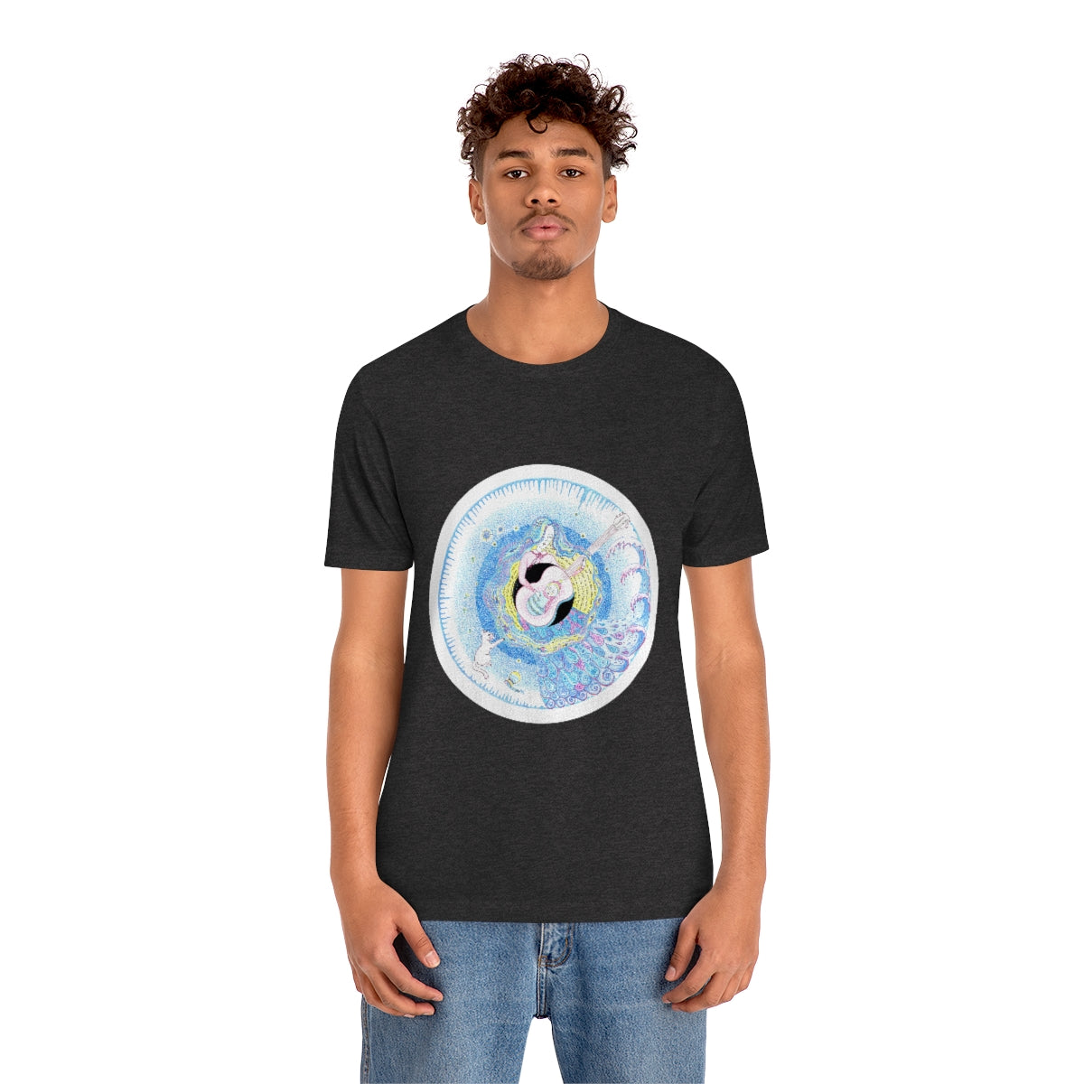 Zodiac Sign T Shirt (Aquarius) Unisex Regular Fit