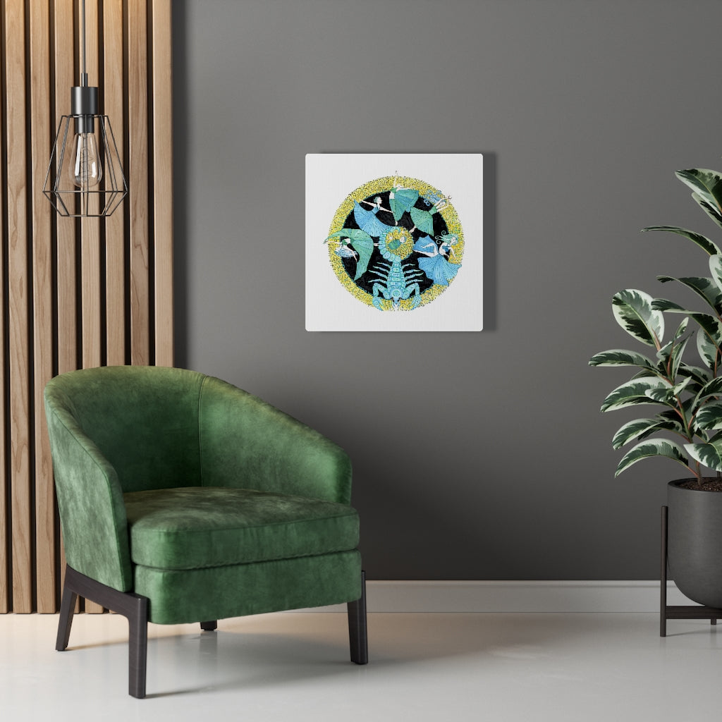 Zodiac Sign Canvas (Scorpio)