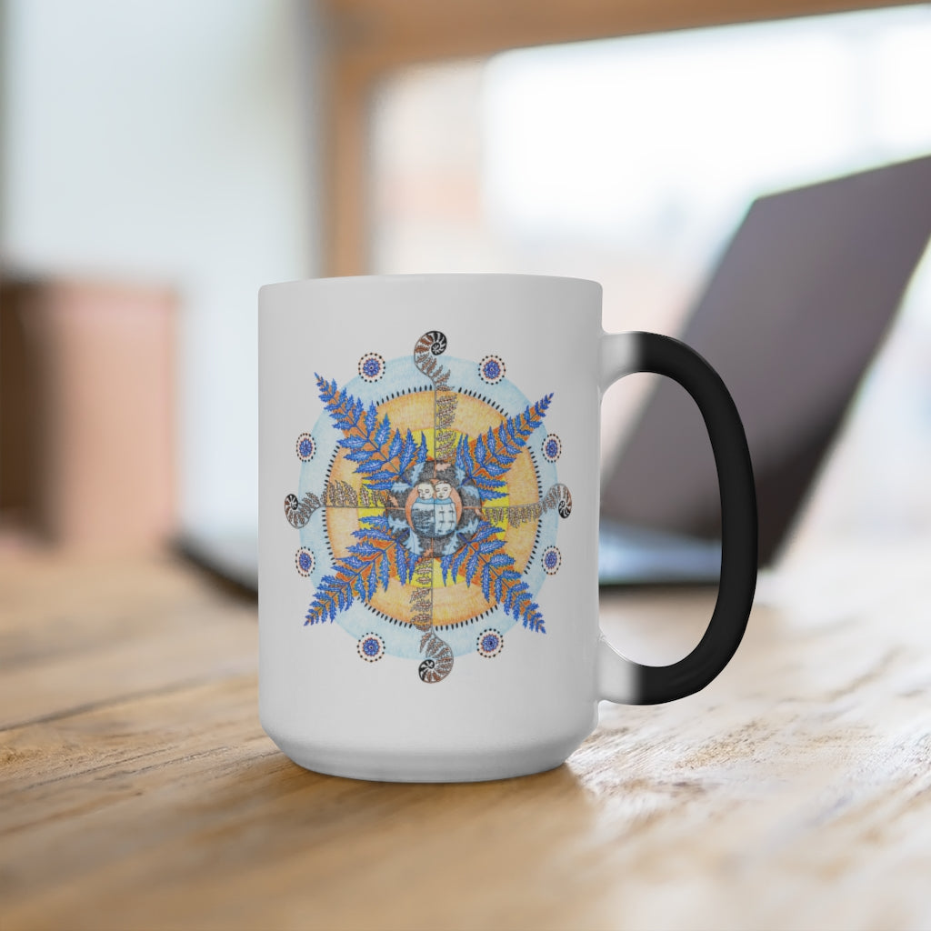 Art Changing Mug (Lullaby by a Fern Plant)