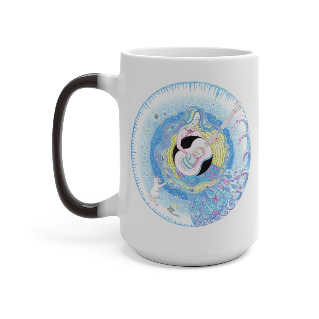 Zodiac Sign Color Changing Mug (Aquarius)