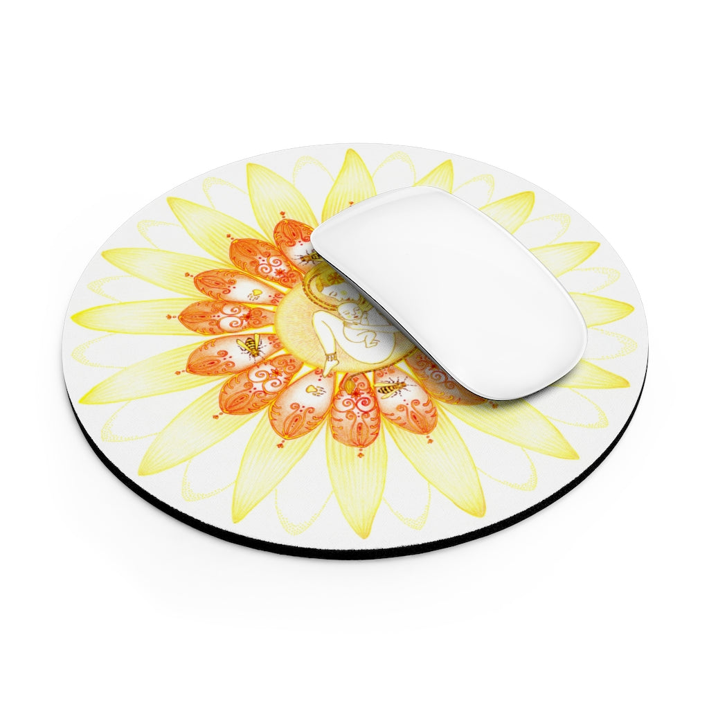Zodiac Sign Mouse Pad (Leo)