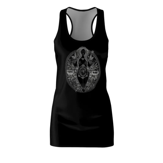 Zodiac Sign Dress Black (Libra) Limited Edition