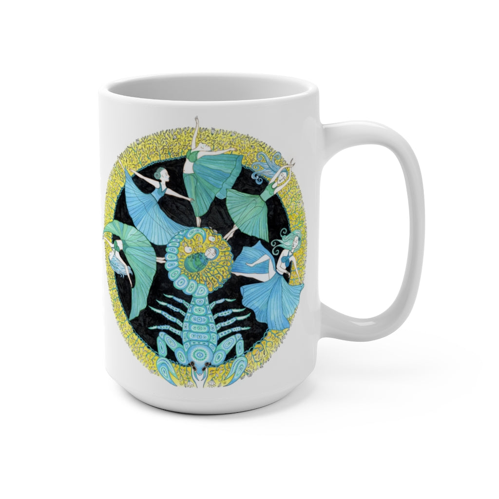 Zodiac Sign Mug (Scorpio) 15oz