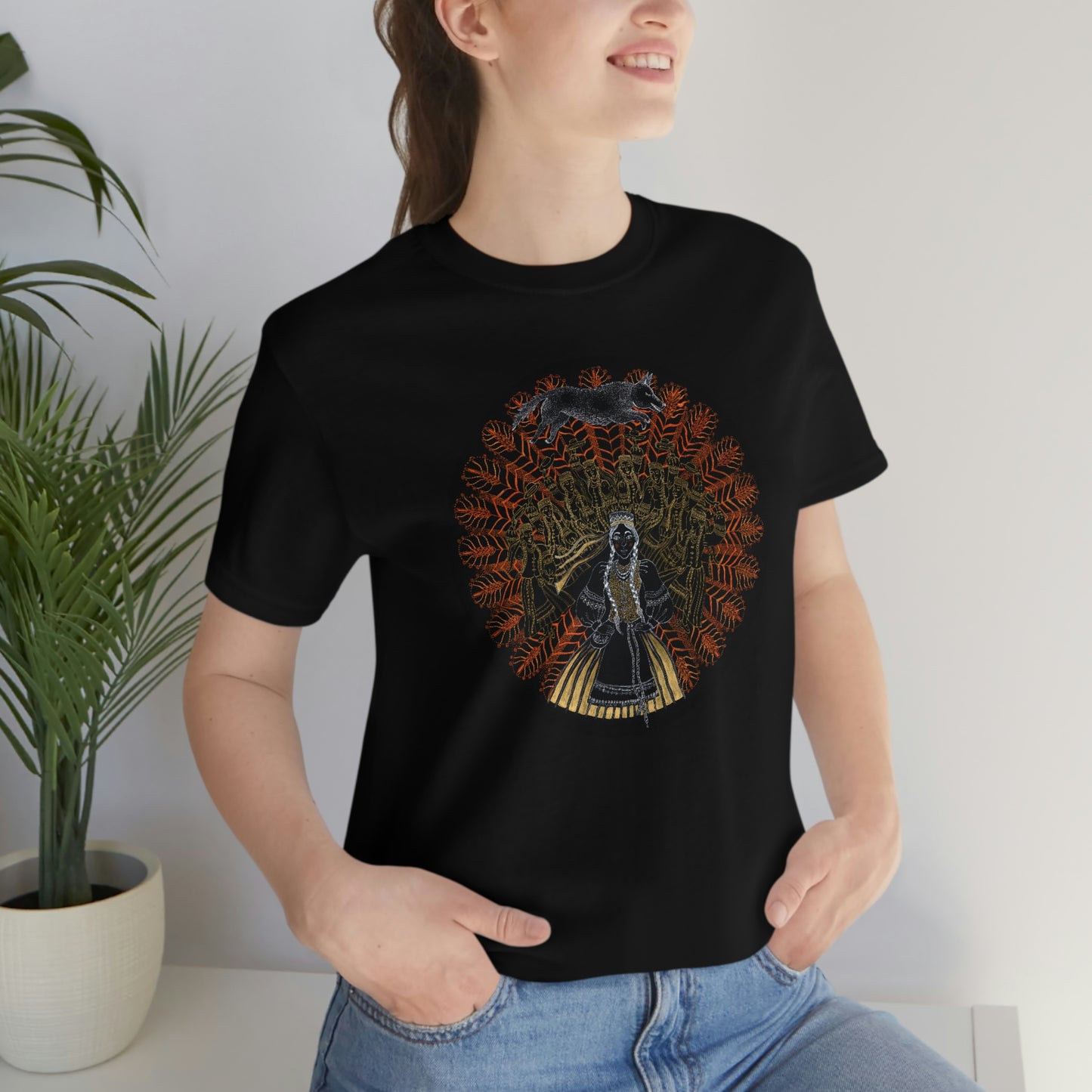 Chinese Zodiac Sign T Shirt (Dog) Unisex Regular Fit