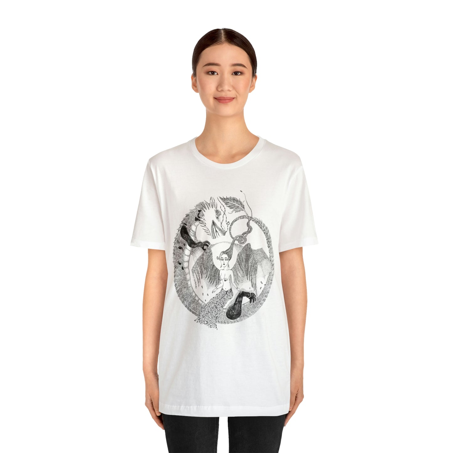 Chinese Years Sign (Dragon) Man White Edition