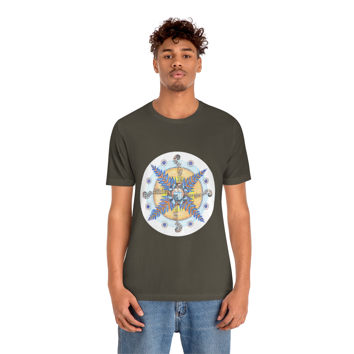 T Shirt (Lullaby of Fern Flower) Unisex Regular Fit