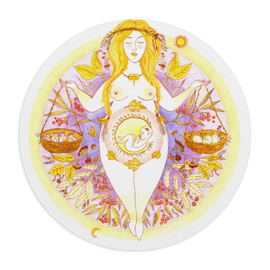Zodiac Sign Mouse Pad (Libra)