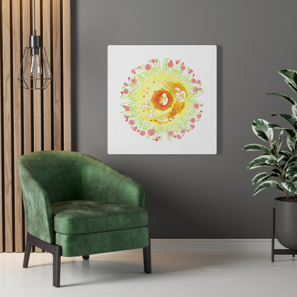 Zodiac Sign Canvas (Virgo)